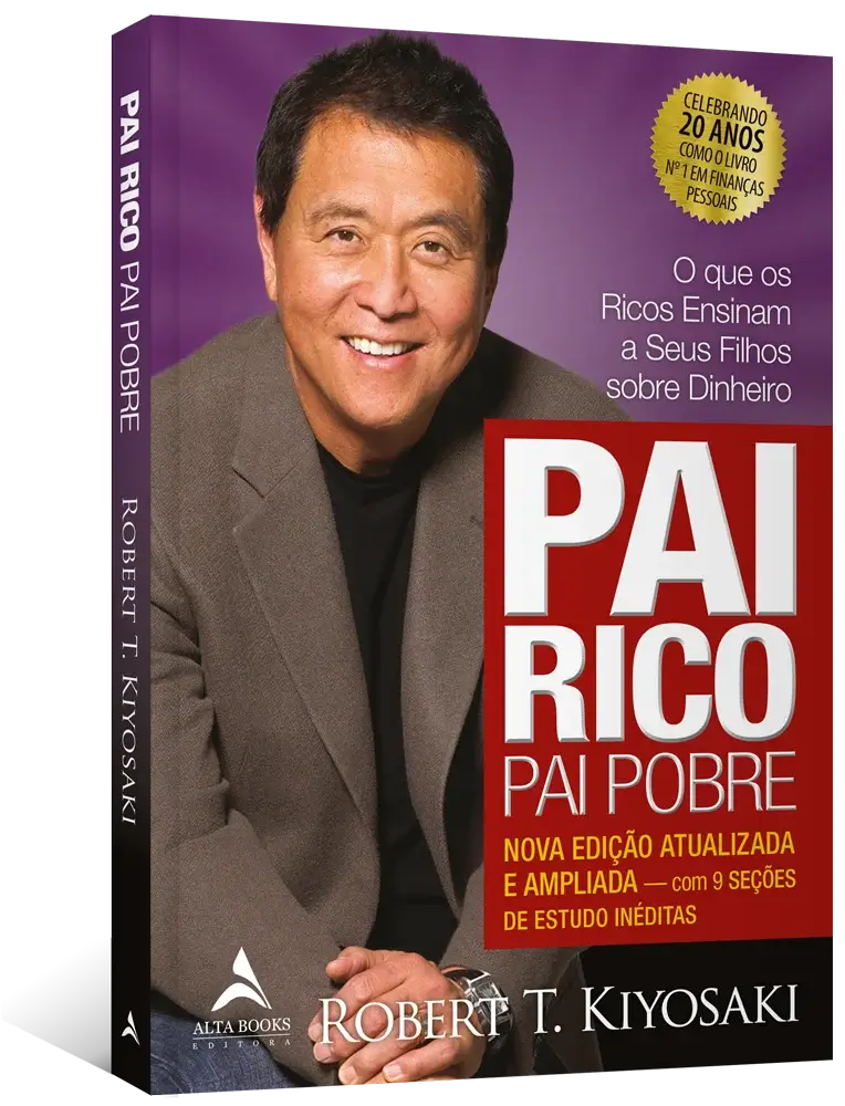 Capa do livro Pai Rico, Pai Pobre